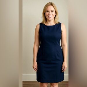 Jessica London Blue Sheath Dress